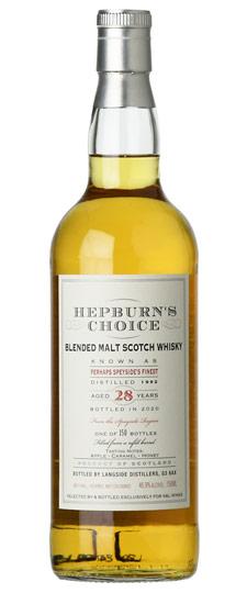 1992 Perhaps Speyside's Finest (Glenfarclas) 28 Year Old "Hepburn's Choice" K&L Exclusive Single Refill Barrel Cask Strength Blended Malt Scotch Whisky (750ml)