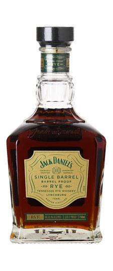 Jack Daniel's "Barrel Proof" Single Barrel Cask Strength Tennessee Straight Rye Whiskey (750ml)