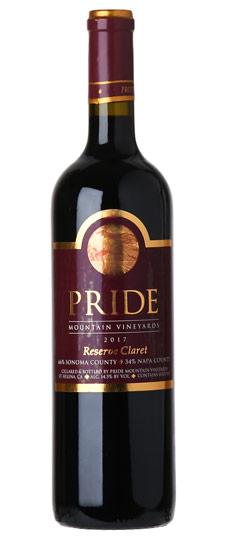 2017 Pride Mountain "Reserve" Sonoma-Napa Counties Claret