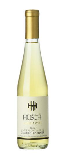 2017 Husch "Late Harvest" Anderson Valley Gewürztraminer (375ml)