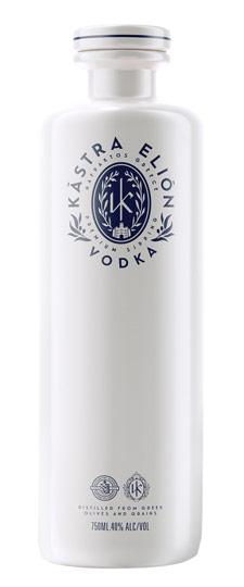 Kastra Elion Premium Sipping Vodka Distilled from Olives (750ml)
