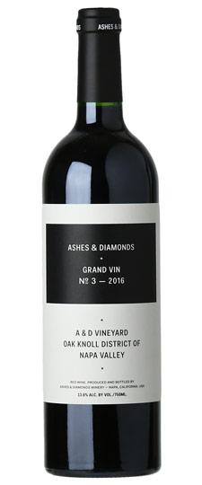 2016 Ashes & Diamonds "Grand Vin No.3" Oak Knoll Proprietary Red