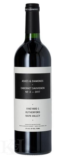 2017 Ashes & Diamonds "Vineyard 1, No. 3" Rutherford Cabernet Sauvignon