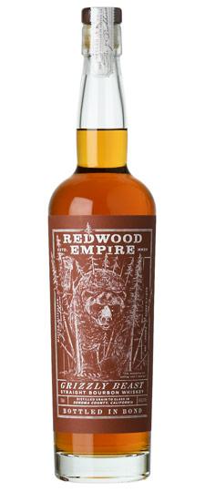 Redwood Empire "Grizzly Beast" Bottled in Bond Straight Bourbon Whiskey (750ml)