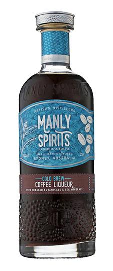 Manly Spirits "Foraged Botanical & Sea Mineral" Cold Brew Coffee Liqueur (700ml)