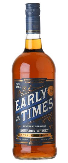 Early Times Bottled In Bond Kentucky Straight Bourbon Whisky (1L)