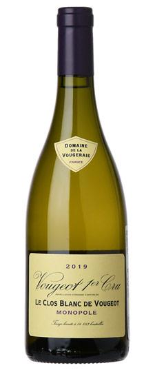 2019 Domaine de la Vougeraie Vougeot 1er Cru "Le Clos Blanc de Vougeot" Blanc