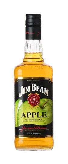 Jim Beam Apple Flavored Bourbon Whiskey (750ml)