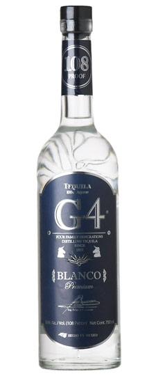 G4 "Fuerte" High Proof Blanco Tequila (750ml)