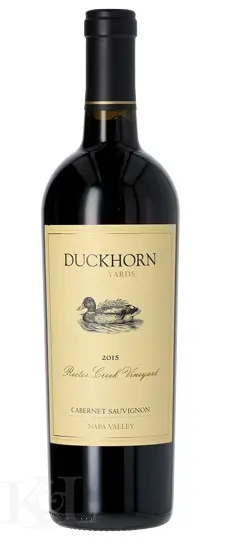 2015 Duckhorn "Rector Creek" Napa Valley Cabernet Sauvignon