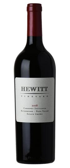 2018 Hewitt "Estate" Rutherford Cabernet Sauvignon
