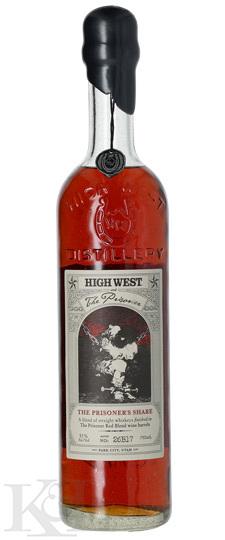 High West "Prisoner's Share" Limited Edition Whiskey