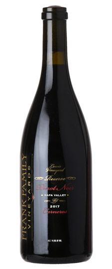 2017 Frank Family "Reserve - Lewis Vineyard" Carneros Pinot Noir