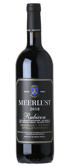 2018 Meerlust "Rubicon" Bordeaux Blend Stellenbosch South Africa