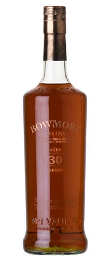 Bowmore 30 Year Old "No. 1 Vault" 45.3% ABV Limited Edition Cask Strength Islay Single Malt Scotch 750ml