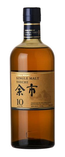 Nikka 10 Year Old "Yoichi" Japanese Single Malt Whisky (750ml)
