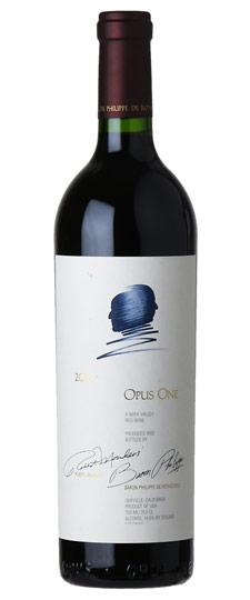 2017 Opus One Napa Valley Bordeaux Blend (lightly bin-soiled label)