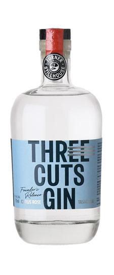 Turner Stillhouse Three Cuts "Founder's Release" Tasmanian Gin (750ml)