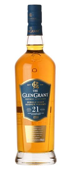 Glen Grant 21 Year Old Speyside Single Malt Scotch Whisky (750ml)