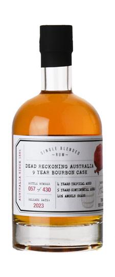 Unnamed Australian Distillery (Beenleigh) 9 Year Old "Dead Reckoning" Ex-Bourbon Barrel Aged Australian Rum (700ml)