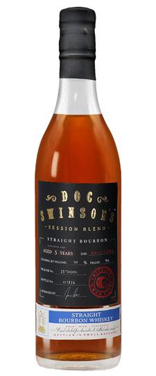 Doc Swinson's 5 Year Old "Session Blend" Straight Bourbon Whiskey (750ml)