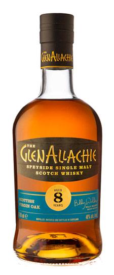 GlenAllachie 8 Year Old (SIGNED BY BILLY WALKER) Virgin Oak Series: Scottish Virgin Oak Speyside Single Malt Scotch Whisky (700ml)