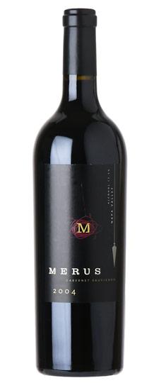 2004 Merus Napa Valley Cabernet Sauvignon (lightly scuffed label)