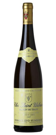 2007 Zind-Humbrecht "Clos St. Urbain - Rangen de Thann" Pinot Gris Alsace Grand Cru
