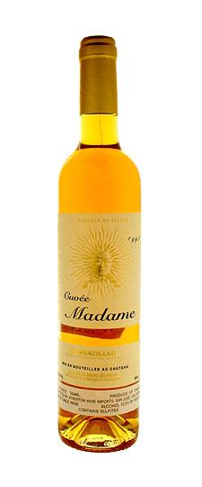 1995 Château Tirecul La Gravière "Cuvée Madame" Monbazillac (500ml)