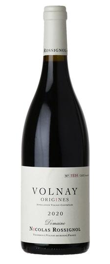 2020 Domaine Nicolas Rossignol Volnay "Origines"