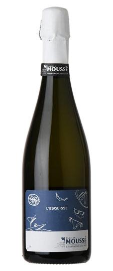 Moussé Fils "L'Esquisse" Extra Brut Blanc de Noirs Champagne