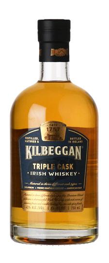 Kilbeggan Triple Cask Irish Whiskey (750ml)