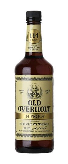 Old Overholt 114 Proof Straight Rye Whiskey (750ml)