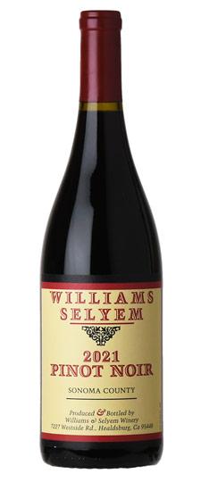 2021 Williams Selyem Sonoma County Pinot Noir
