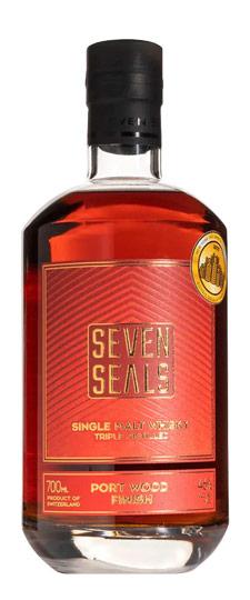 Seven Seals "Port Wood Finish" Swiss Single Malt Whisky (700ml)