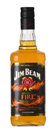 Jim Beam Kentucky Fire Cinnamon Flavored Whiskey (750ml)
