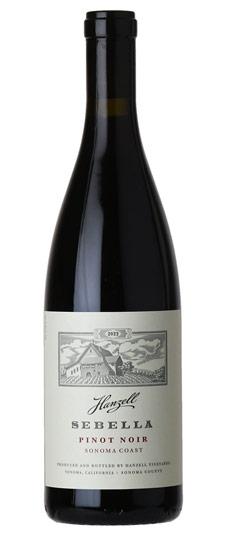 2022 Hanzell "Sebella" Sonoma Coast Pinot Noir