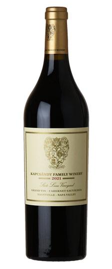 2021 Kapcsándy "Grand Vin - State Lane Vineyard" Napa Valley Cabernet Sauvignon