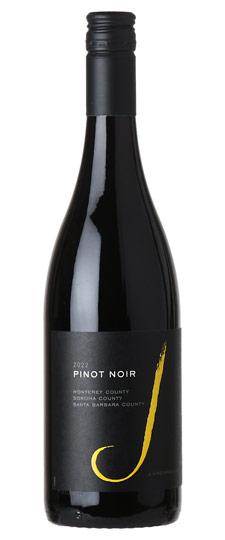 2022 J Vineyards Monterey-Sonoma-Santa Barbara Counties Pinot Noir