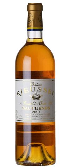 2001 Rieussec, Sauternes (lightly bin-soiled label)