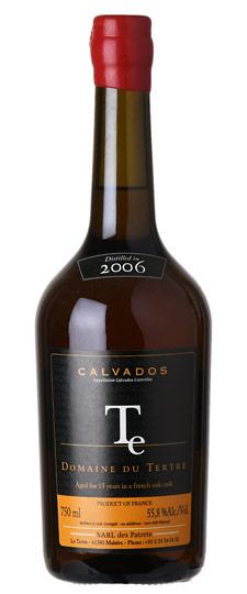 2006 Du Tertre 15 Year Old Single Barrel Cask Strength Calvados Pays d'Auge (750ml)