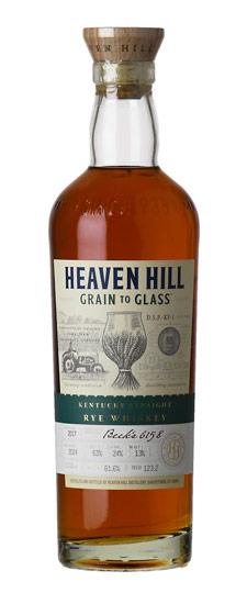 2024 Heaven Hill "Grain To Glass - Beck's 6158" Kentucky Straight Rye Whiskey (700ml)