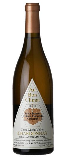 2010 Au Bon Climat "Bien Nacido Vineyard" Santa Maria Valley Chardonnay (Winery Direct Library Release)