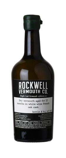 Rockwell Single Cask White Wine Barrel Aged Vermouth (500ml)