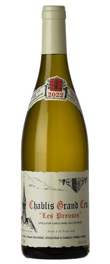 2022 Domaine Vincent Dauvissat Chablis Grand Cru "Les Preuses"