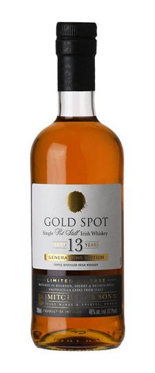 Gold Spot 13 Year Old Single Pot Still Irish Whiskey