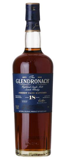 Glendronach 18 Year Old "Sherry Matured" Highland Single Malt Scotch Whisky (700ml)