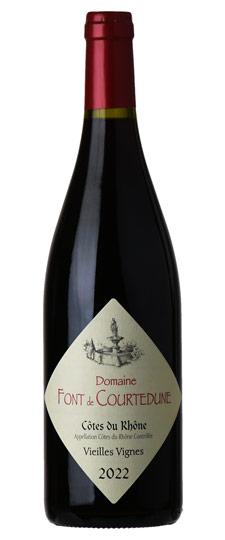 2022 Font de Courtedune Côtes-du-Rhône Vieilles Vignes