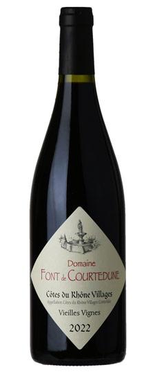 2022 Font de Courtedune Côtes-du-Rhône Villages Vieilles Vignes
