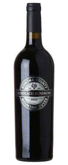 2022 Gundlach Bundschu "Mountain Cuvée" Sonoma County Bordeaux Blend